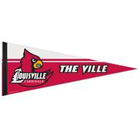 Louisville Cardinals Premium Pennant - 12" X 30"