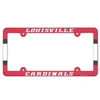 Louisville Cardinals Plastic License Plate Frame