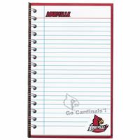 Louisville Cardinals 5" x 8" Memo Note Pad - 2 Pad