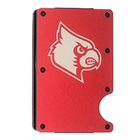 Louisville Cardinals Aluminum RFID Cardholder - Re