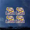 LSU Tigers Transfer Decals - Set of 4