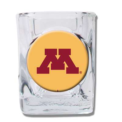 Minnesota Golden Gophers Shot Glass - Square 2oz