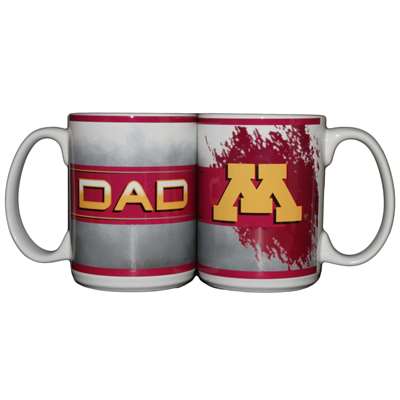 Minnesota Golden Gophers 15oz Ceramic Mug - Dad