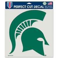 Michigan State Spartans Full Color Die Cut Decal - 8" X 8"