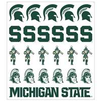 Michigan State Spartans Multi-Purpose Vinyl Sticker Sheet