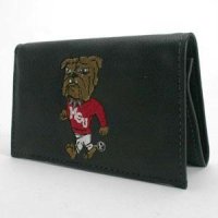 Mississippi State Embroidered Leather Wallet
