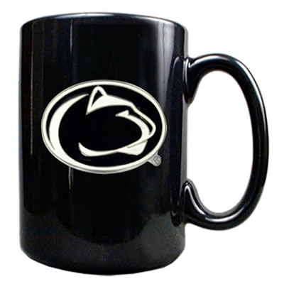 Penn State 15oz Black Ceramic Mug