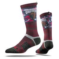 Montana Grizzlies Strideline Strapped Fit 2.0 Socks - Maroon