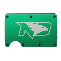 North Dakota Fighting Hawks Aluminum RFID Cardhold