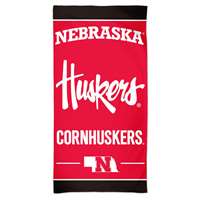 Nebraska Cornhuskers Cotton Fiber Beach Towel