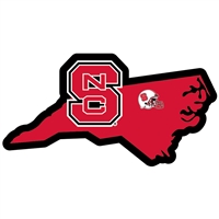 North Carolina State Wolfpack Home State Decal