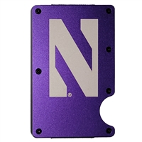Northwestern Wildcats Aluminum RFID Cardholder - P
