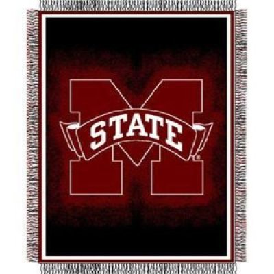 Mississippi State Woven Jacquard Throw