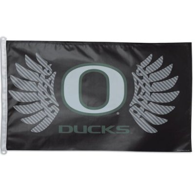 Oregon Ducks Flag By Wincraft 3' X 5' - Wings Design