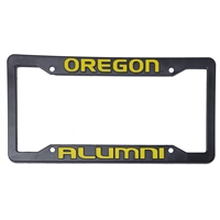 Oregon Ducks Plastic License Plate Frame - Oregon Alumni