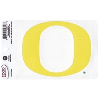 Oregon Ducks Logo Transfer Decal - 4" - O - Yellow
