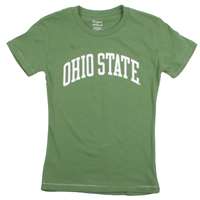 Ohio State T-shirt - Ladies By League - Field Green