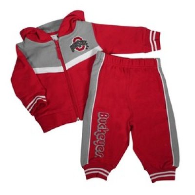 Ohio State Buckeyes Infant Slingshot Hoodie And Pant Set By Colosseum