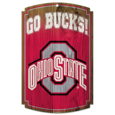 Ohio State Buckeyes Wood Sign