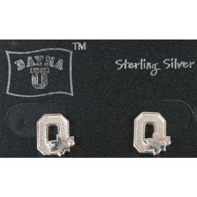 Ohio State Buckeyes Sterling Silver Earrings