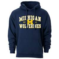 Michigan Wolverines Heritage Hoodie - Navy