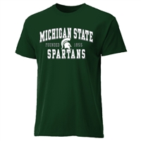 Michigan State Spartans Cotton Heritage T-Shirt - Green