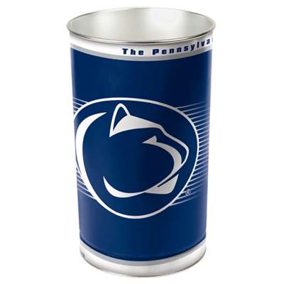Penn State Nittany Lions Metal Wastebasket