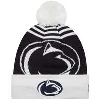 Penn State Nittany Lions New Era Logo Whiz 2 Pom Knit Beanie