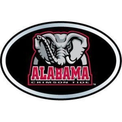 Alabama Color Auto Emblem