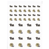 Pittsburgh Panthers Small Sticker Sheet - 2 Sheets