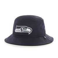 Seattle Seahawks 47 Brand Backboard Bucket Hat - Navy