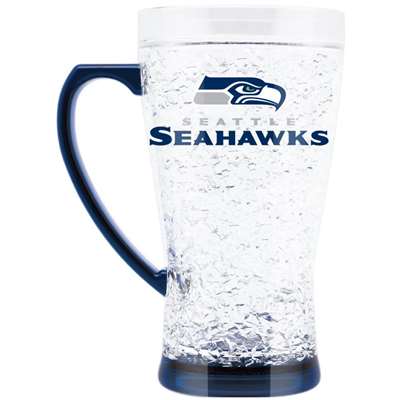 Seattle Seahawks Flared 16 oz Freezer Mug - Navy