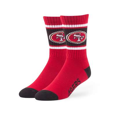 San Francisco 49ers 47 Brand Duster Crew Socks