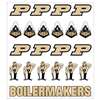 Purdue Boilermakers Multi-Purpose Vinyl Sticker Sheet