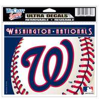 Washington Nationals Ultra decals 5" x 6"