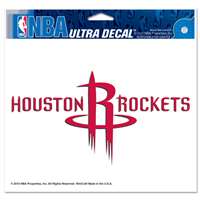 Houston Rockets Ultra decals 5" x 6"