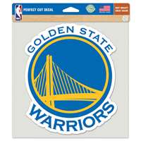 Golden State Warriors Full Color Die Cut Decal - 8" X 8"