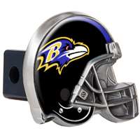 Baltimore Ravens NFL Trailer Hitch Receiver Cover - Helmet