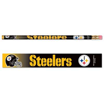 Pittsburgh Steelers Pencil - 6-pack