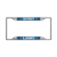 Detroit Lions Jersey Design Metal License Plate Fr