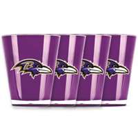 Baltimore Ravens Shot Glass - 4 Pack