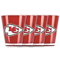 Kansas City Chiefs Shot Glass - 4 Pack