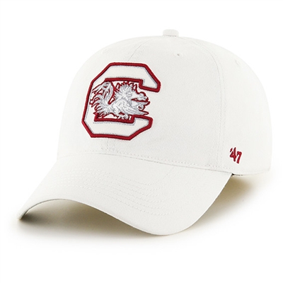 South Carolina Gamecocks '47 Brand Sawyer Closer Hat - White