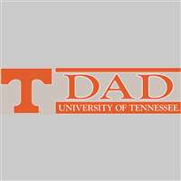 Tennessee Volunteers Die Cut Decal Strip - Dad