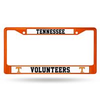 Tennessee Volunteers Team Color Chrome License Plate Frame