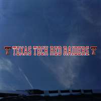 Texas Tech Red Raiders Automotive Transfer Decal Strip