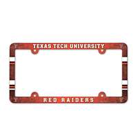 Texas Tech Red Raiders Plastic License Plate Frame