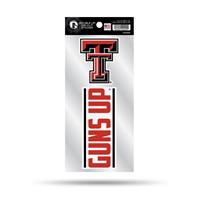 Texas Tech Red Raiders Double Up Die Cut Decal Set
