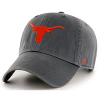 Texas Longhorns 47 Brand Clean Up Adjustable Hat - Charcoal