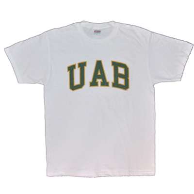 Alabama Birmingham T-shirt - Vertical, White
